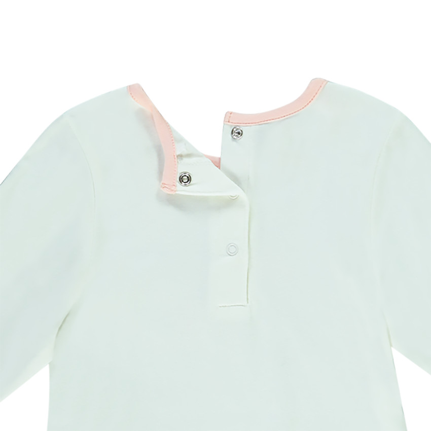 Pyjama 2 pièces t-shirt + pantalon pour bébé fille 