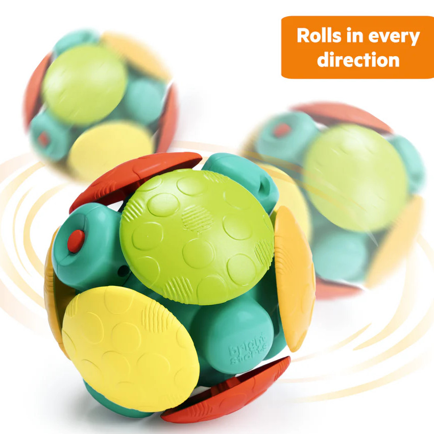 JOUET DIVERS 1ER AGE BALLE D'ACTIVITE WOBBLE BOBBLE 