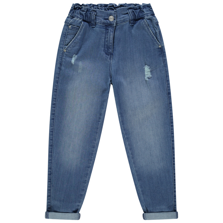 Jean φαρδιά γραμμή effet used 