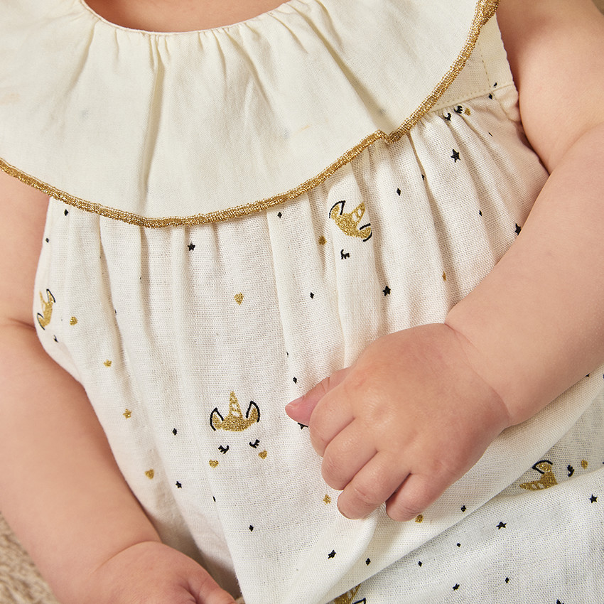 Σέτ 2 τμχ. με φόρεμα με σχέδιο μονόκερος για μωρό κορίτσι 