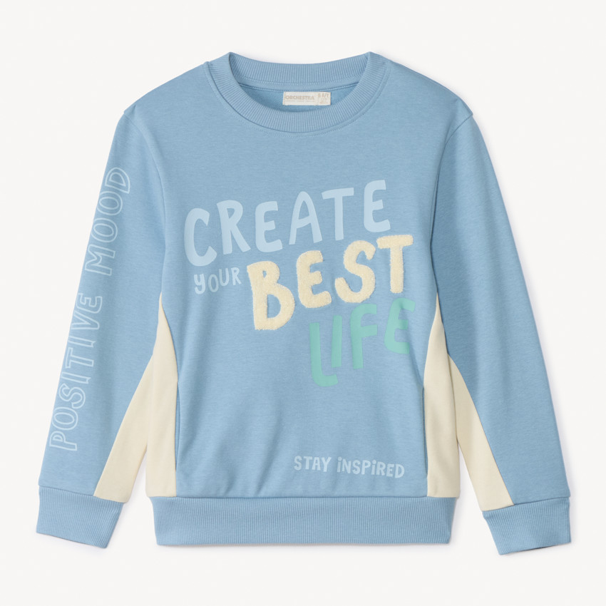 Φούτερ με πάνελ για αγόρι 