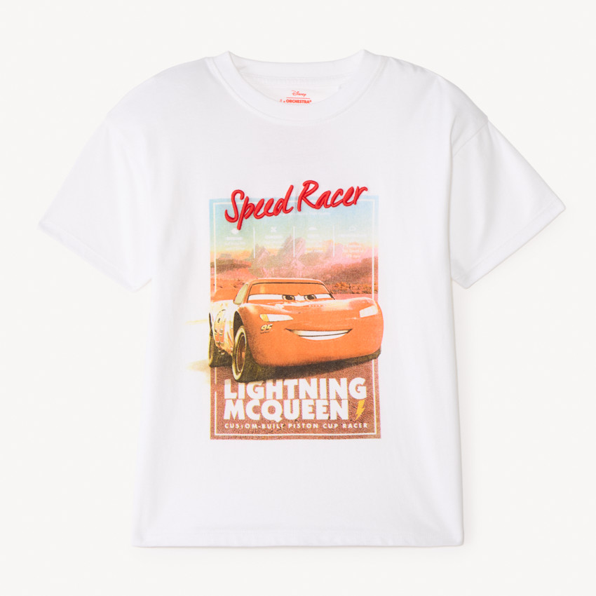T-shirt κάποιες κοντές 1/2 oversized Flash McQueen Disney-Pixar για αγόρι 