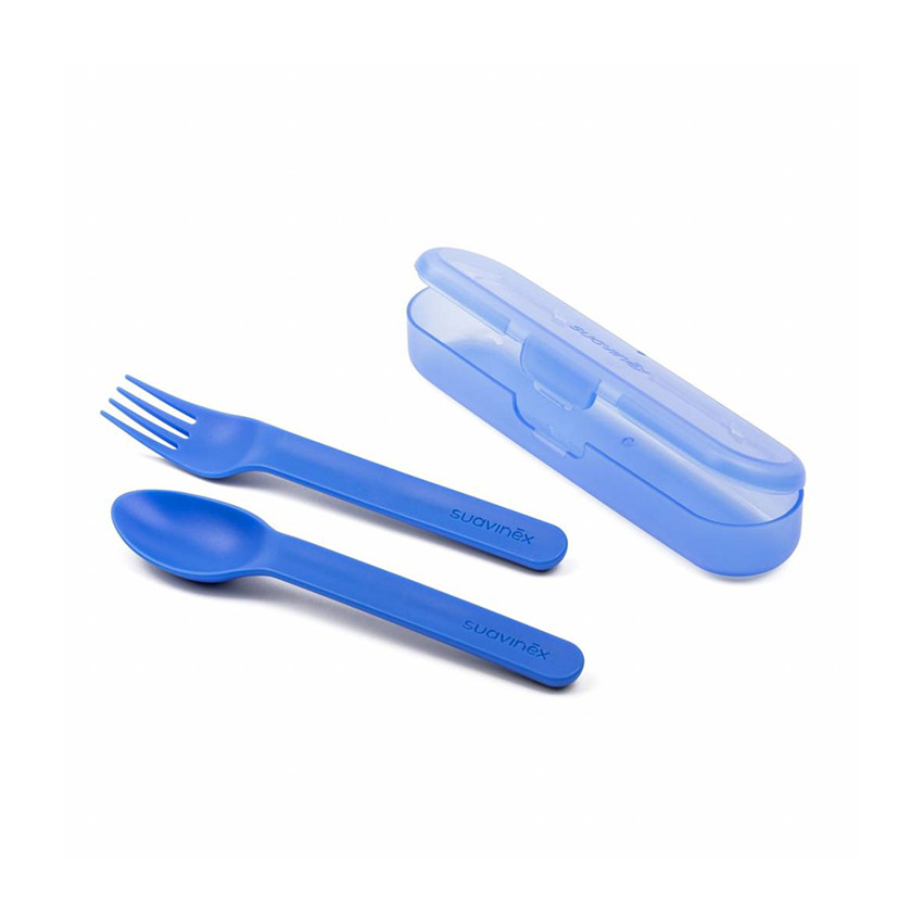   Σετ μαχαιροπίρουνα  + κουτί  Boo - Μπλέ   