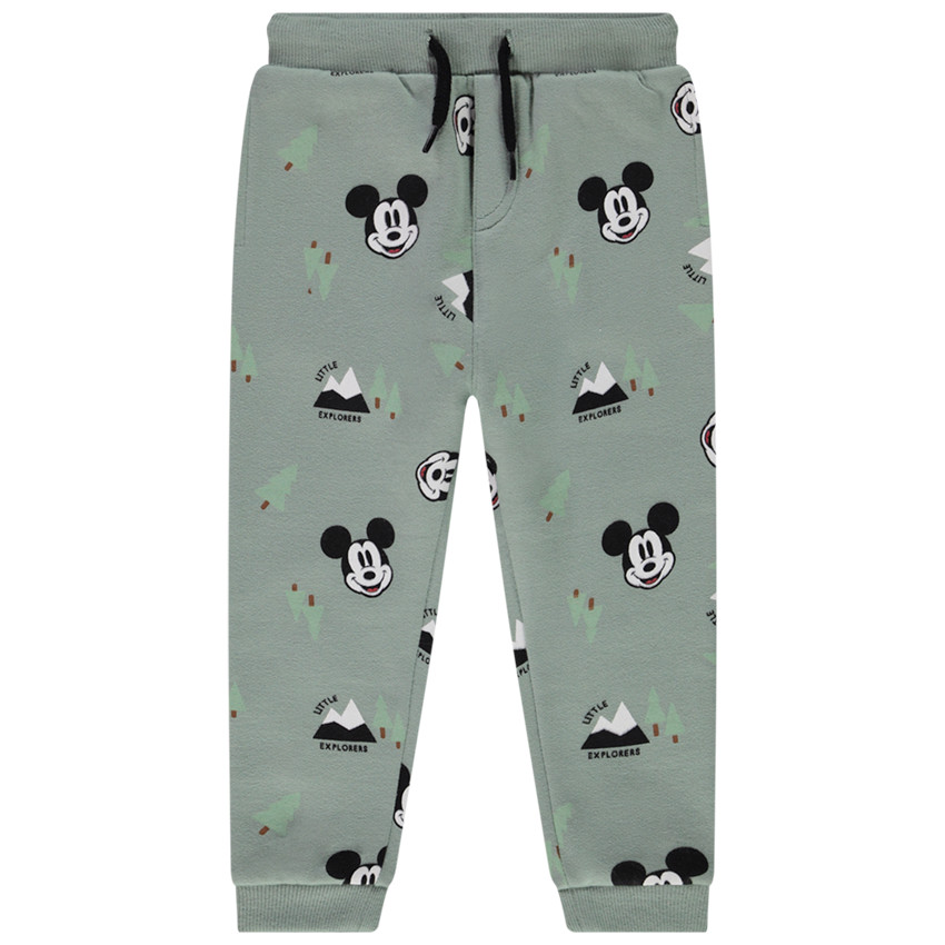 Pantalon de jogging en molleton imprimé Mickey Disney pour bébé garçon 