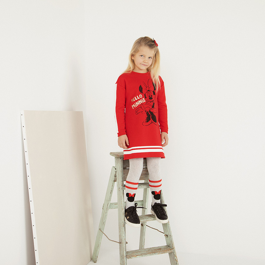 Σετ από 2 καλσόν Minnie Disney για κορίτσι 