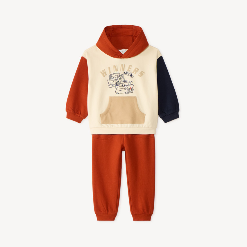 Σετ φόρμας για μωρό αγόρι με εκτύπωση Flash McQueen και Martin Disney Pixar 