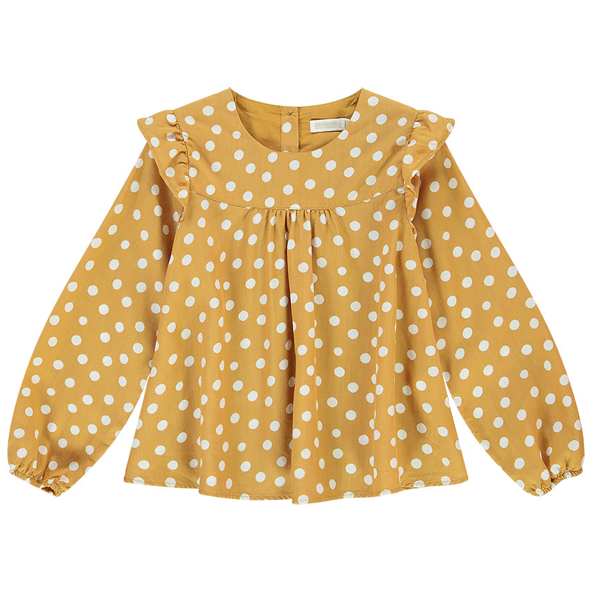 Tunique manches longues fantaisie pour fille Main Tunique manches longues fantaisie pour fille