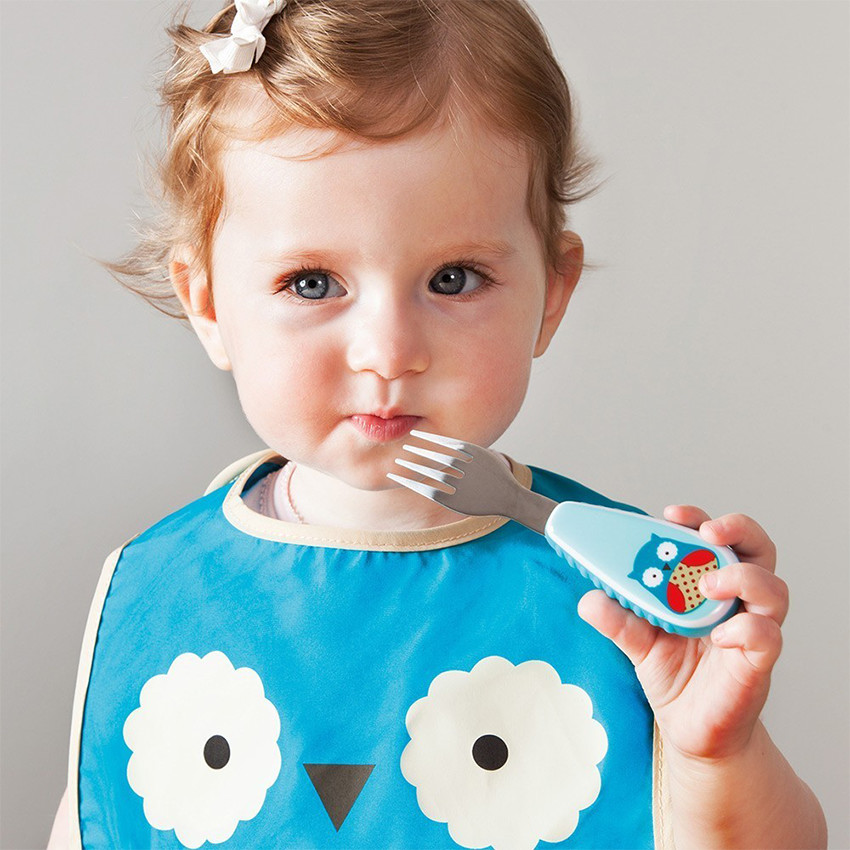 Σκευη Πιρουνι/Κουταλι Μεταλλικα Κουκουβαγια 