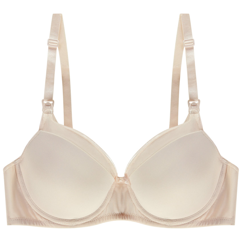 Σουτιέν θηλασμού με καλούπι και τελείωμα από λεπτό δίχτυ 