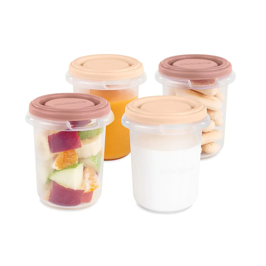 Δοχεία Αποθήκευσης Τροφίμων Σετ 4Τεμ 250ml Valencia 