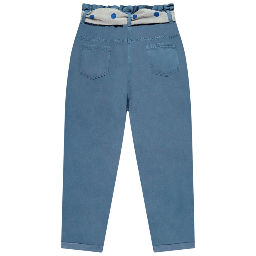 Παντελόνι με ζώνη πουα 