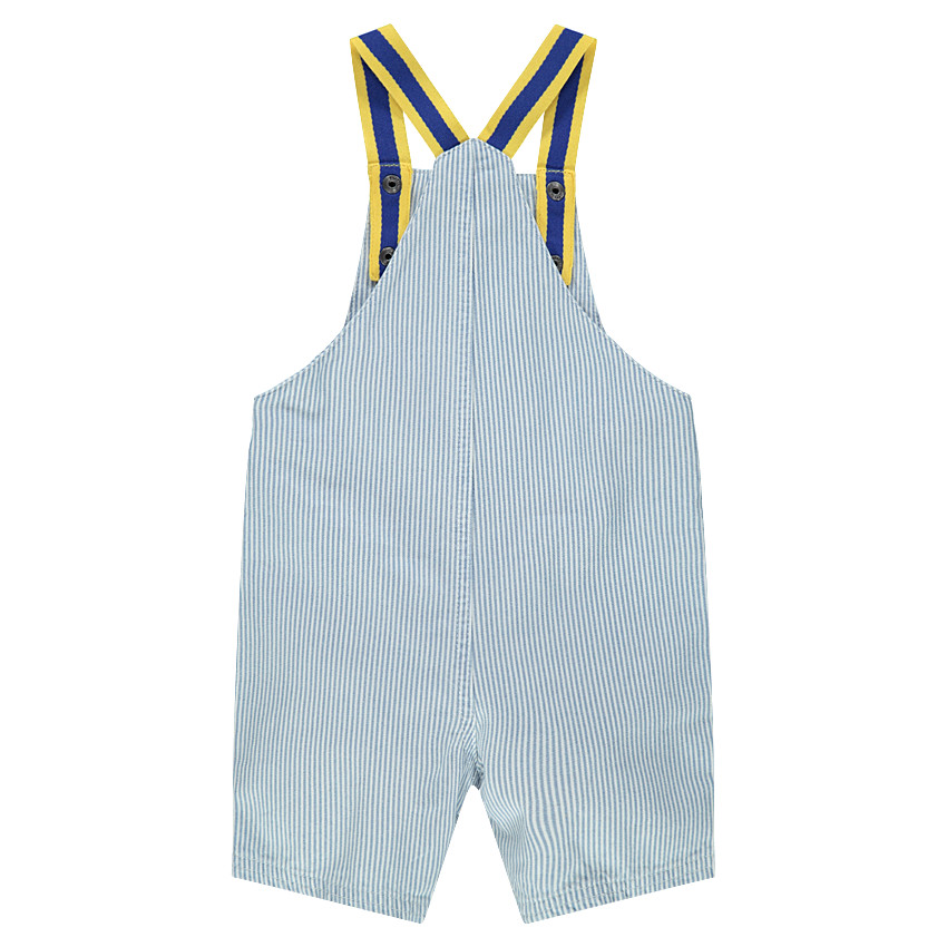 Σαλοπέτα με λεπτές κάθετες ρίγες και μπαλώματα Μίκι Disney 