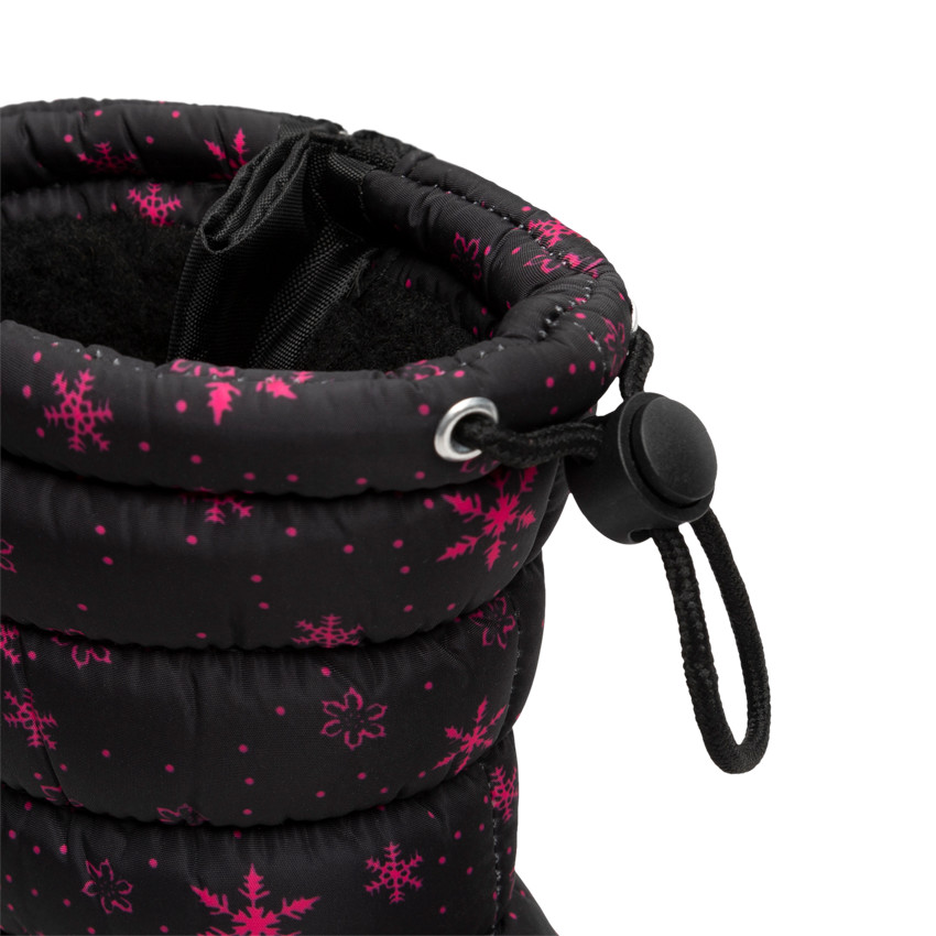 Μετά το σκι με επένδυση στο λαιμό και εκτυπωμένο σχέδιο, με καουτσούκ για κορίτσι 