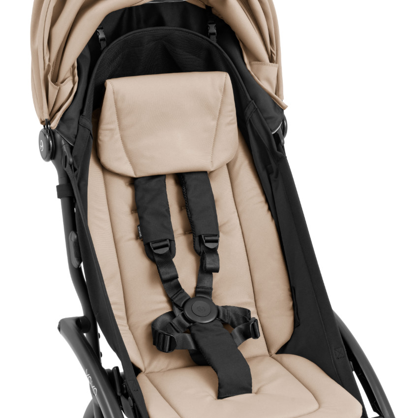 Poussette YOYO⁵ châssis + assise - Taupe/Noir 