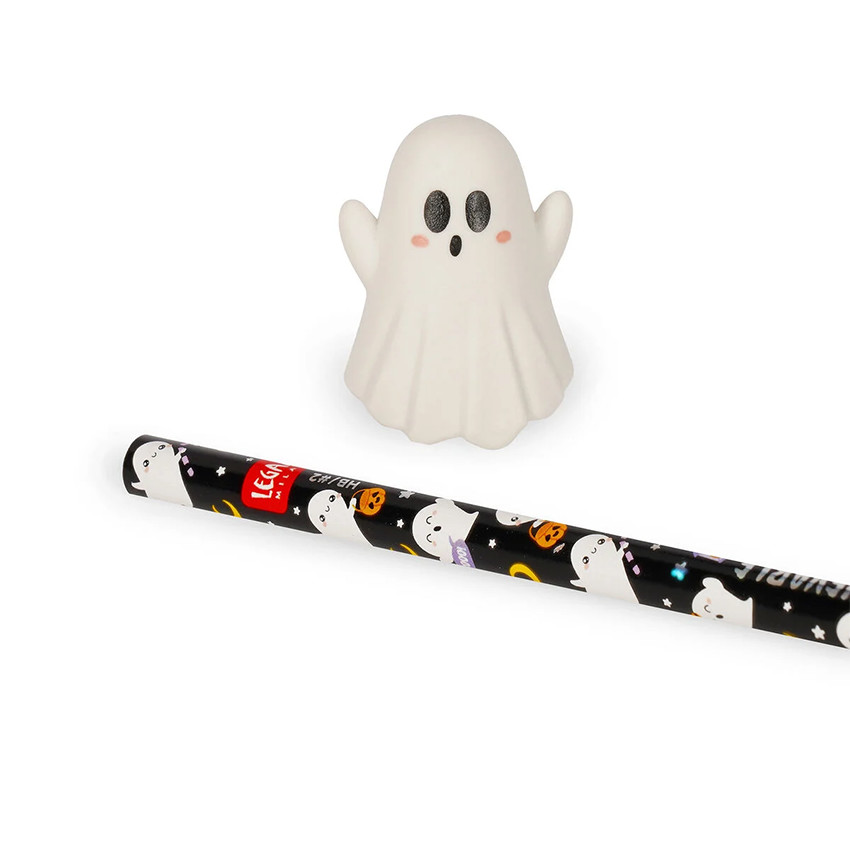 Crayon à papier avec gomme parfumée Ghost Halloween 
