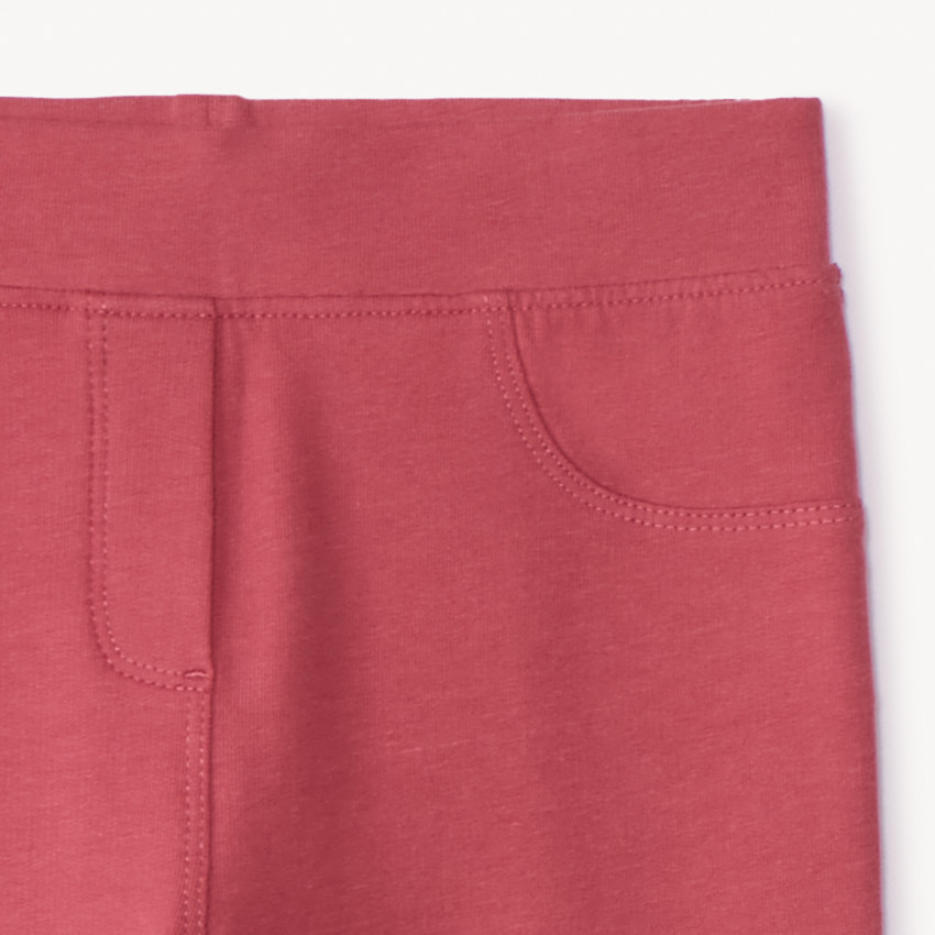 Jegging σε ύφασμα molleton για κορίτσι 