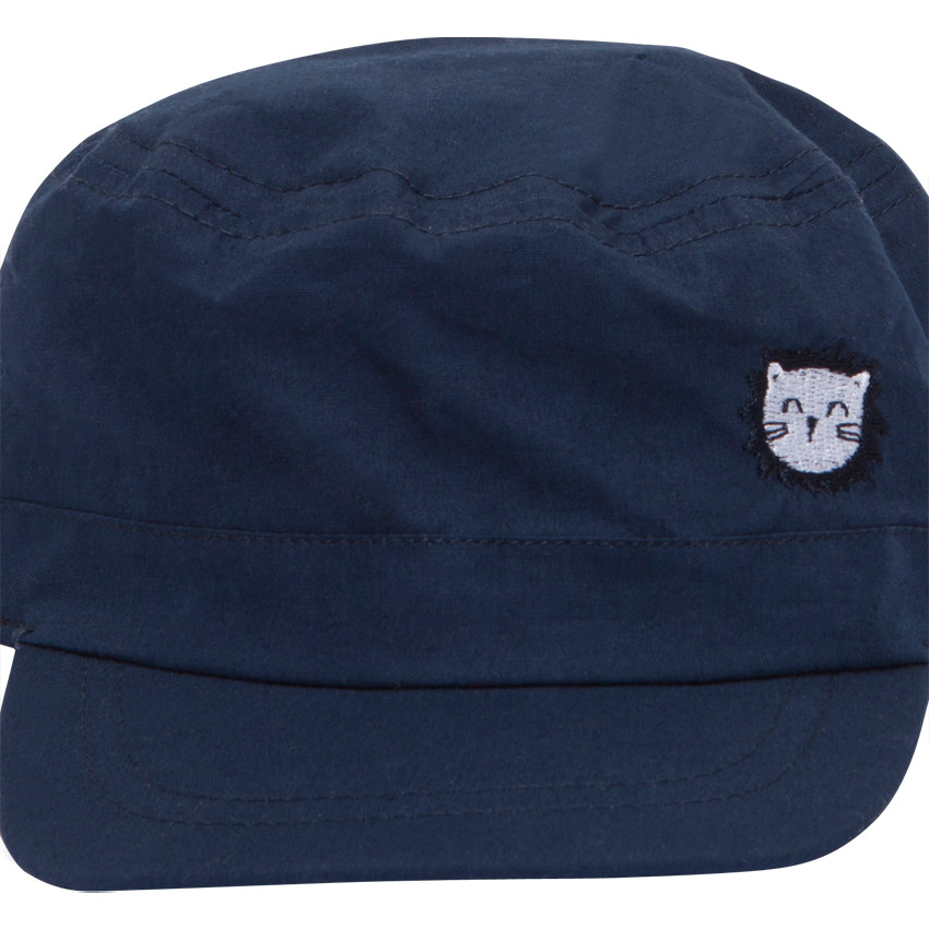 Μονόχρωμο κασκέτο με γείσο 