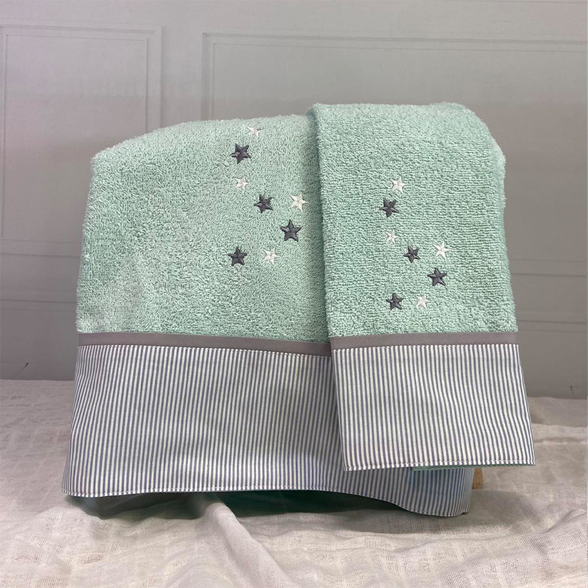 Σετ Πετσέτες 2Τμχ Fox Menta 