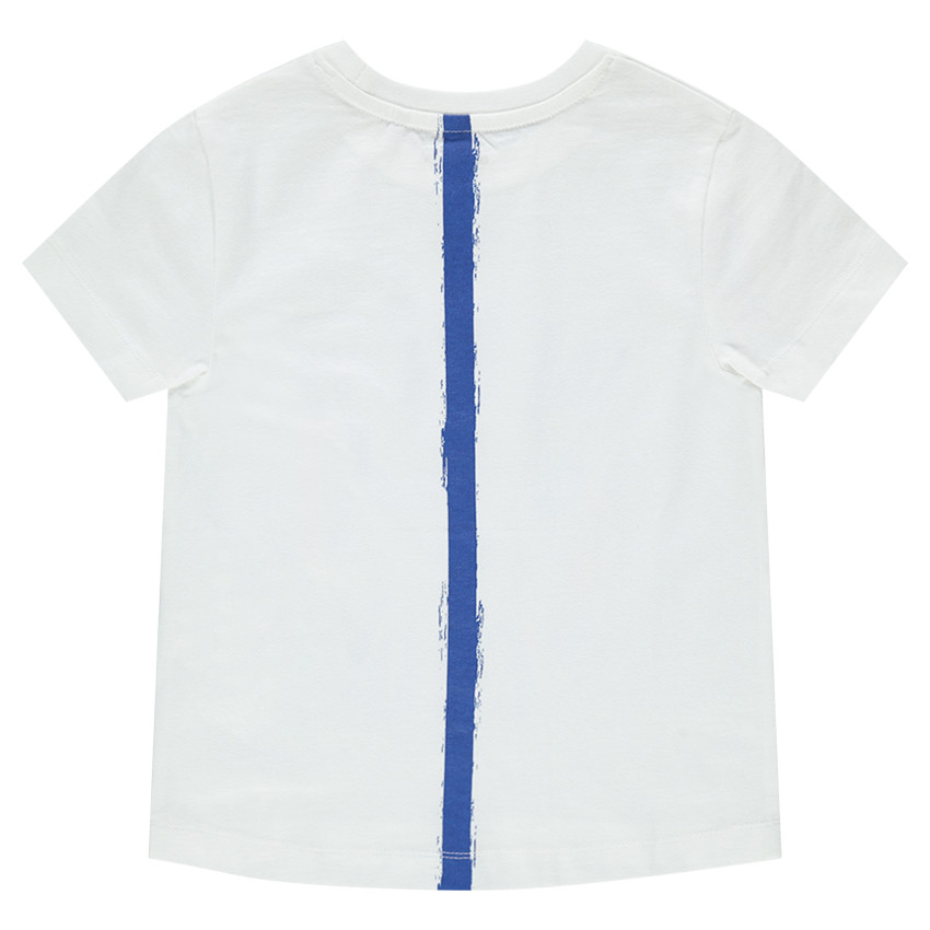 Κοντομάνικη μπλούζα με τυπωμένη καμηλοπάρδαλη 