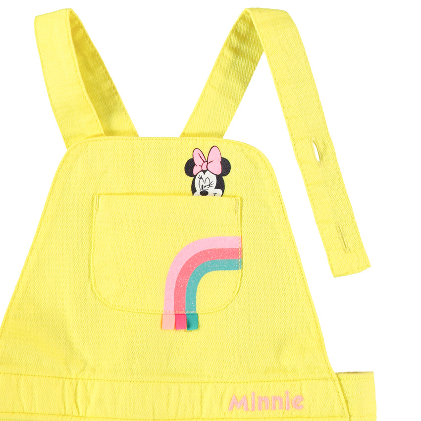 Σετ σαλοπέτα κίτρινη με εμπριμέ μπλουζάκι   Additional Σετ σαλοπέτα κίτρινη με εμπριμέ μπλουζάκι