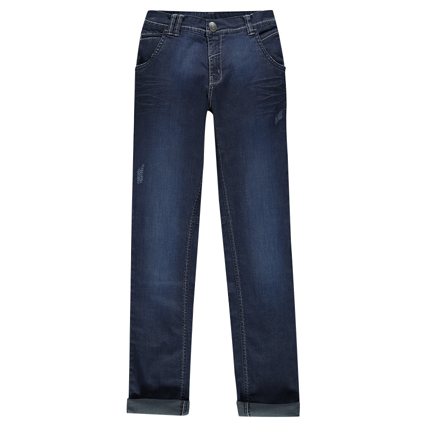 Παιδικά - Τζιν σε slim γραμμή με εφέ φορεμένου και τσαλακωμένου 