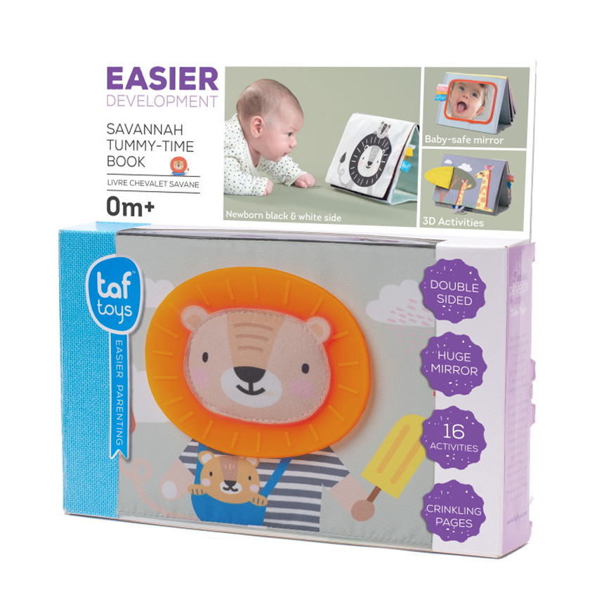 Taf Toys – Εκπαιδευτικό Βιβλιαράκι Savannah Tummy 