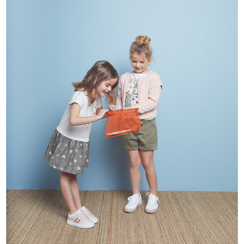 Σορτς βαμβακερό με φιόγκο για κορίτσι 