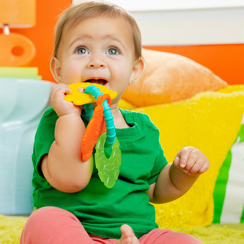 Μασητικό Teething Ring Tropical Chews Bright Starts  