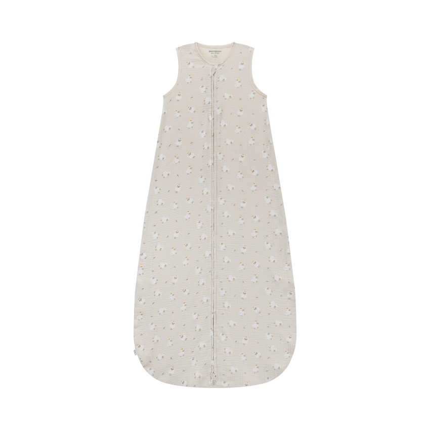 Υπνόσακος TOG 0.5 Από Βαμβακερή Γάζα με Προβατάκια 18-36 Μηνών Μπεζ - Η Ζωή στο Αγρόκτημα 