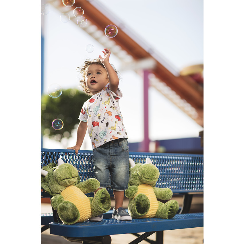 Τζιν βερμούδα με used όψη και μόνιμες τσακίσεις  Additional Τζιν βερμούδα με used όψη και μόνιμες τσακίσεις