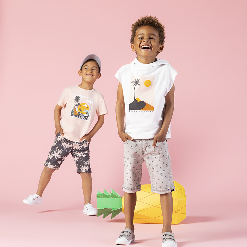 T-shirt κοντομάνικο σχέδιο surf 