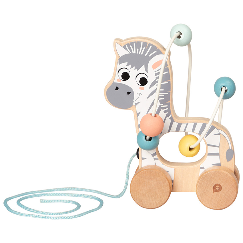 Ζέβρα με μπίλιες σε ρόδες - Crazy colors 2.0 