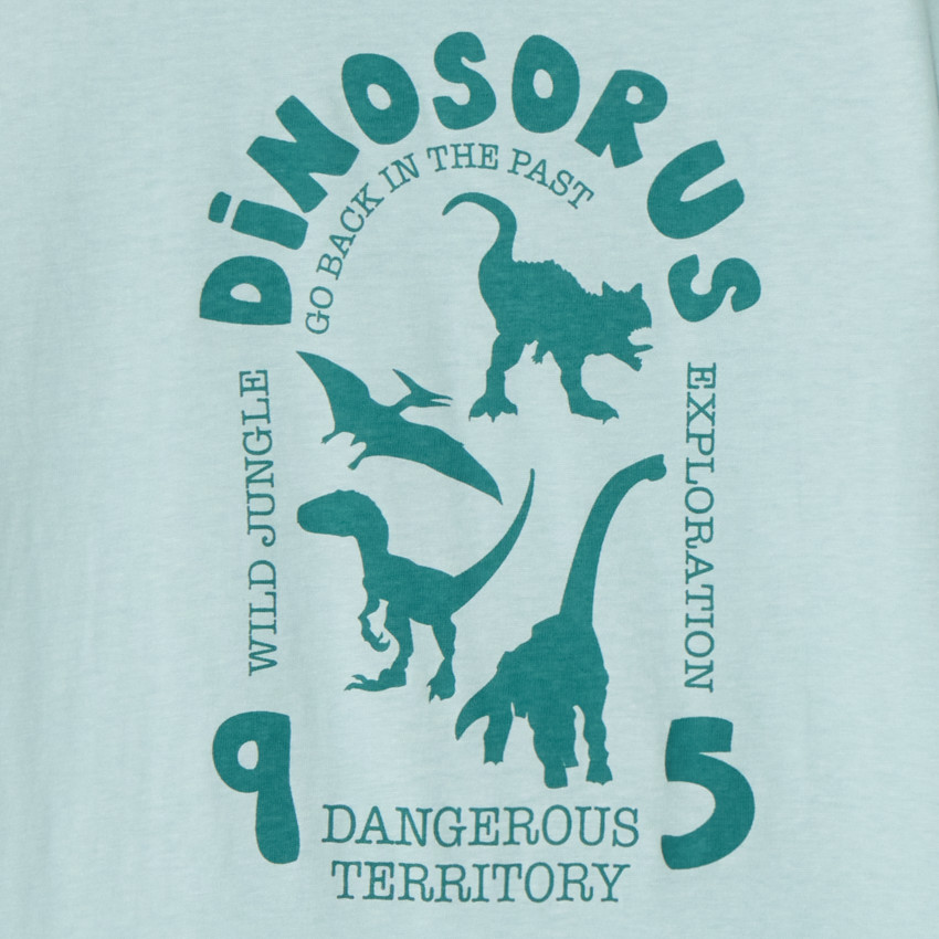 T-shirt με κοντό μανίκι με τύπωμα για αγόρι 