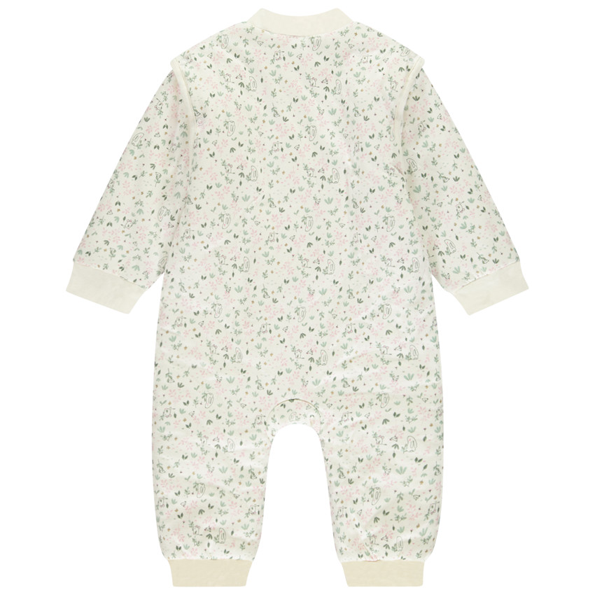 Πιτζάμα με σχέδιο και αφαιρούμενα μανίκια για bebe κορίτσι 