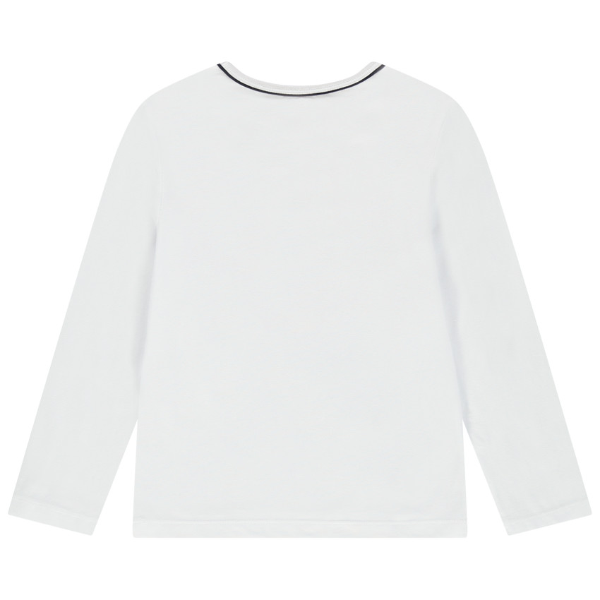 Μακρυμάνικη μπλούζα από ζέρσεϊ με στάμπα αυτοκίνητο 