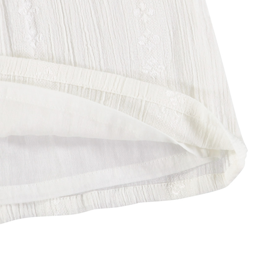 Τουνίκ με σχέδιο φαντεζί και floral κέντημα 