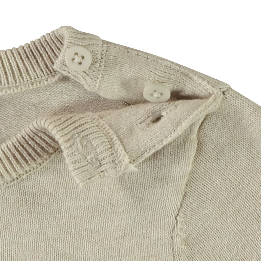 Πλεκτό πουλόβερ με σχέδιο λιοντάρι για μωρό αγόρι 