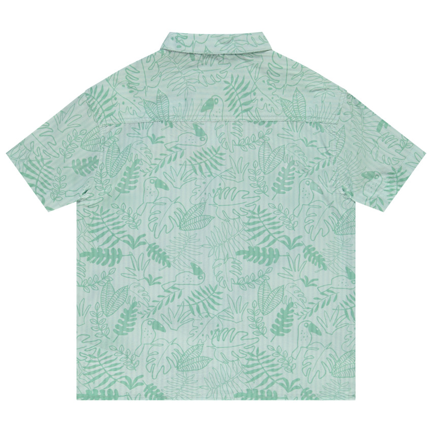 "Κοντομάνικη πουκάμισο με τύπωμα φύλλων για αγόρι"  Additional "Κοντομάνικη πουκάμισο με τύπωμα φύλλων για αγόρι"