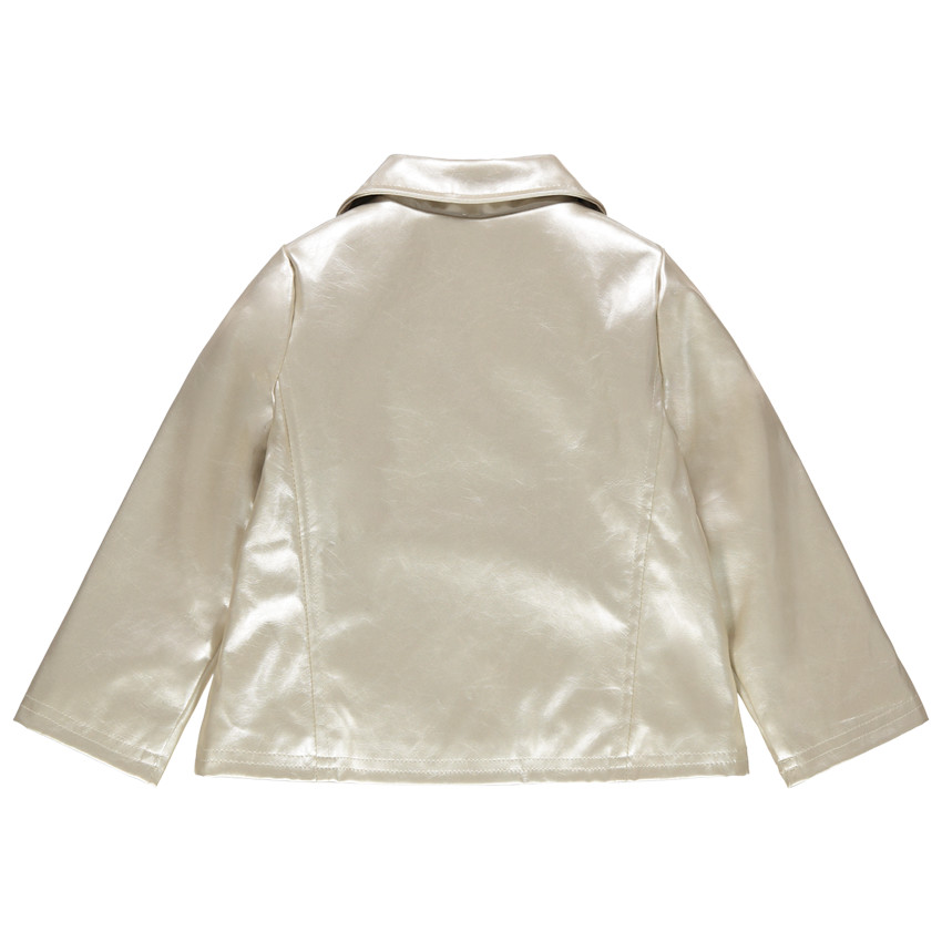  Τζάκετ perfecto από δερματίνη με σατέν επένδυση 