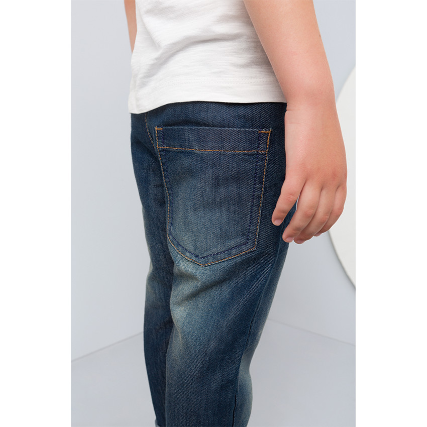 Παιδικά - τζιν με ξεβαμμένο εφέ  