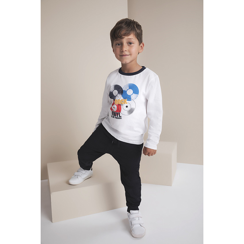 T-shirt manches longues print vinyles  