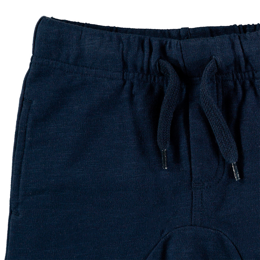 Φανελένιο παντελόνι φόρμας με μεγάλες τσέπες 