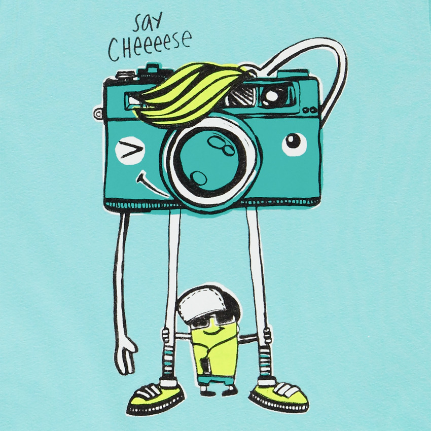 Πιτζάμα 2 τμχ. t-shirt + βερμούδα για αγόρι 