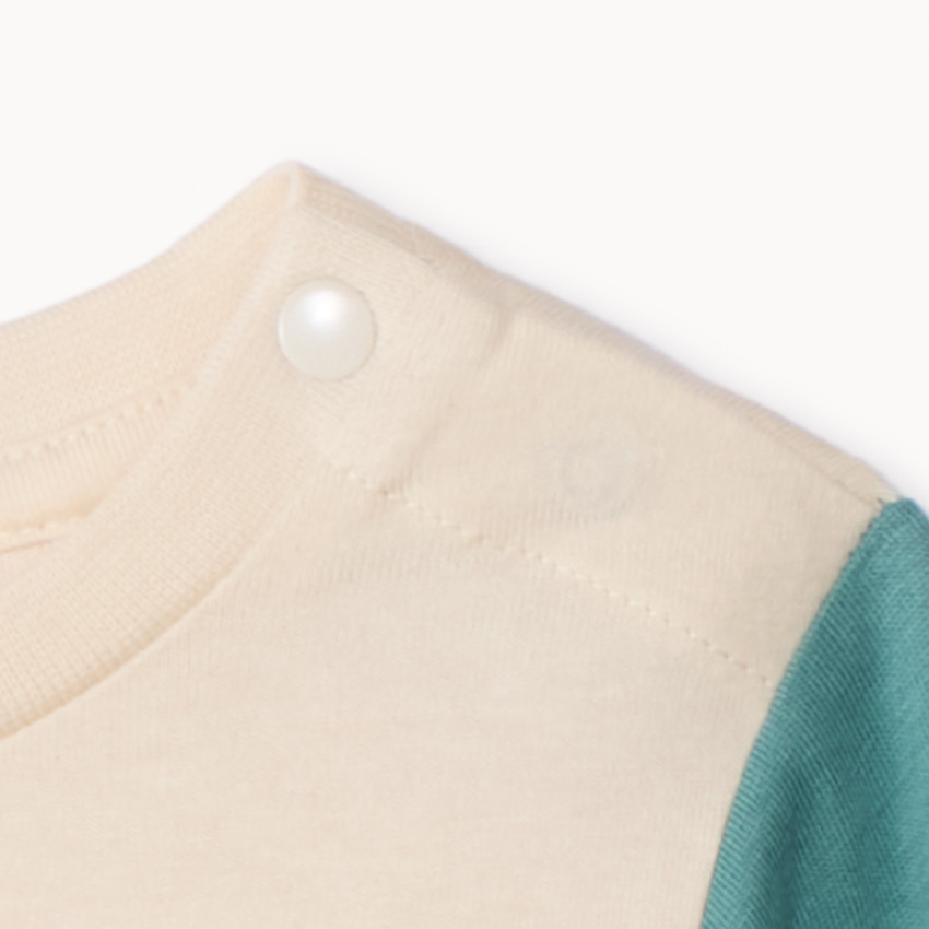 T-shirt manches longues print renard ludique pour bébé garçon 