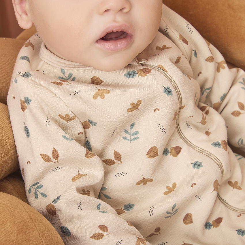 Σετ 2 φερμουάρ με κλειστές ραφές για μωρό αγόρι 