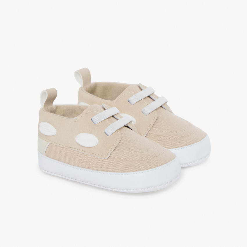 Παπούτσια σκαφάκι από καμβά για αγοράκι. 