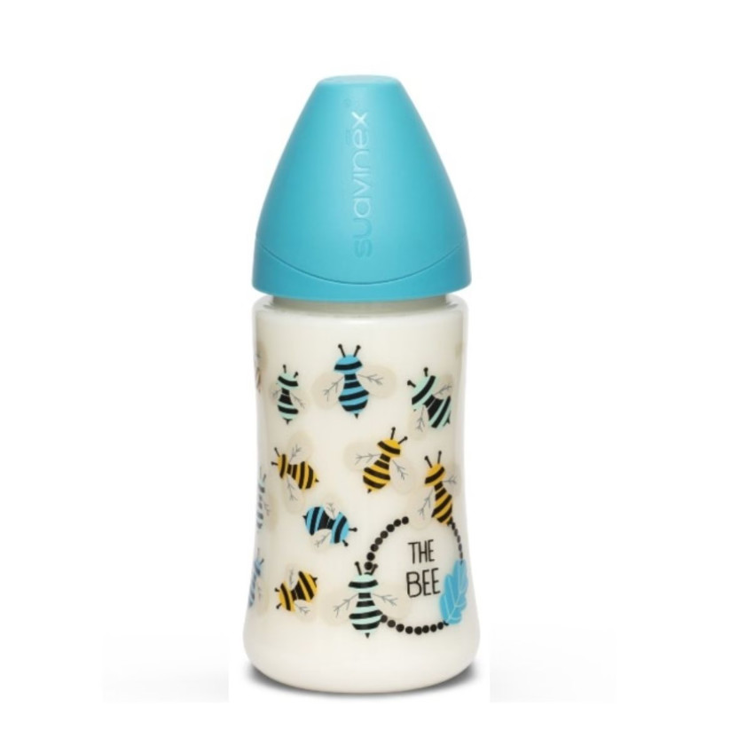 Μπιμπερό Πλαστικό 270Ml Σιλ 3Pbee Bl (3800055) 