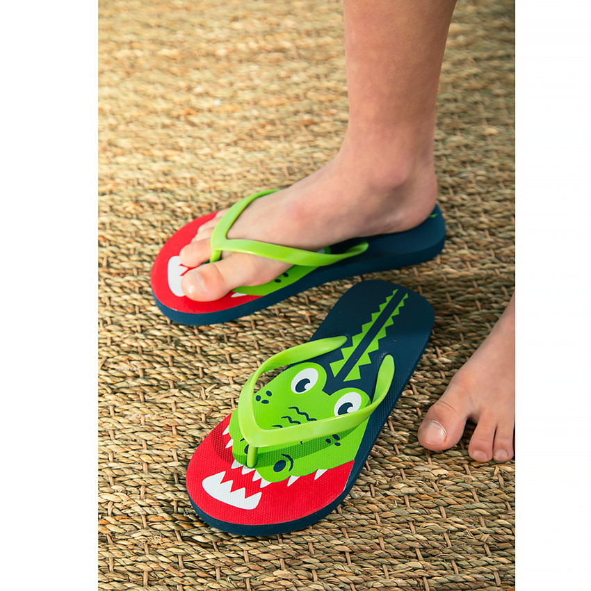 Σανδάλια με σχέδιο κροκό για αγόρι 