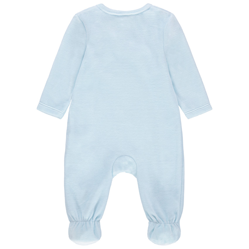 Φορμάκι βελουτέ  με σύννεφα και κεντημένα αστέρια 