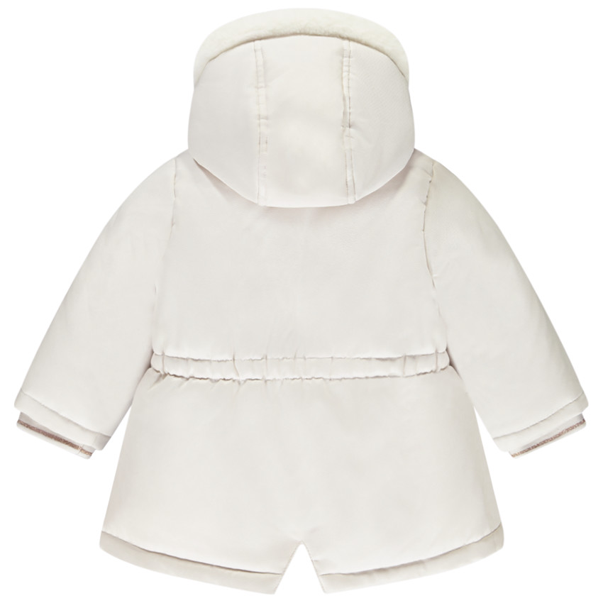 Πάρκα 2 σε 1 με γιλέκο χωρίς μανίκια σε sherpa για κορίτσι 